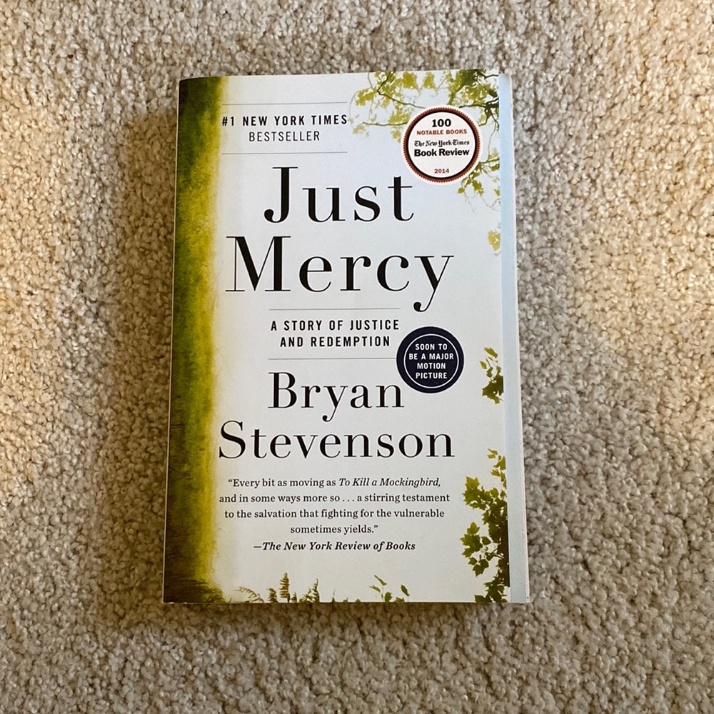 Just Mercy book by Bryan Stevenson